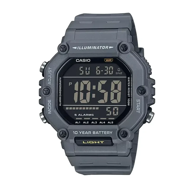 Casio Youth Digital Grey Resign Men's Watch- AE-1600H-8BV